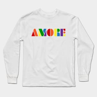 Amore: Arcobaleno - Love: Rainbow Long Sleeve T-Shirt